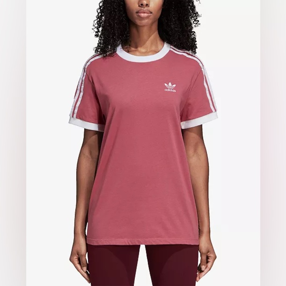Adidas Adicolor Cotton Three-Stripe T-Shirt